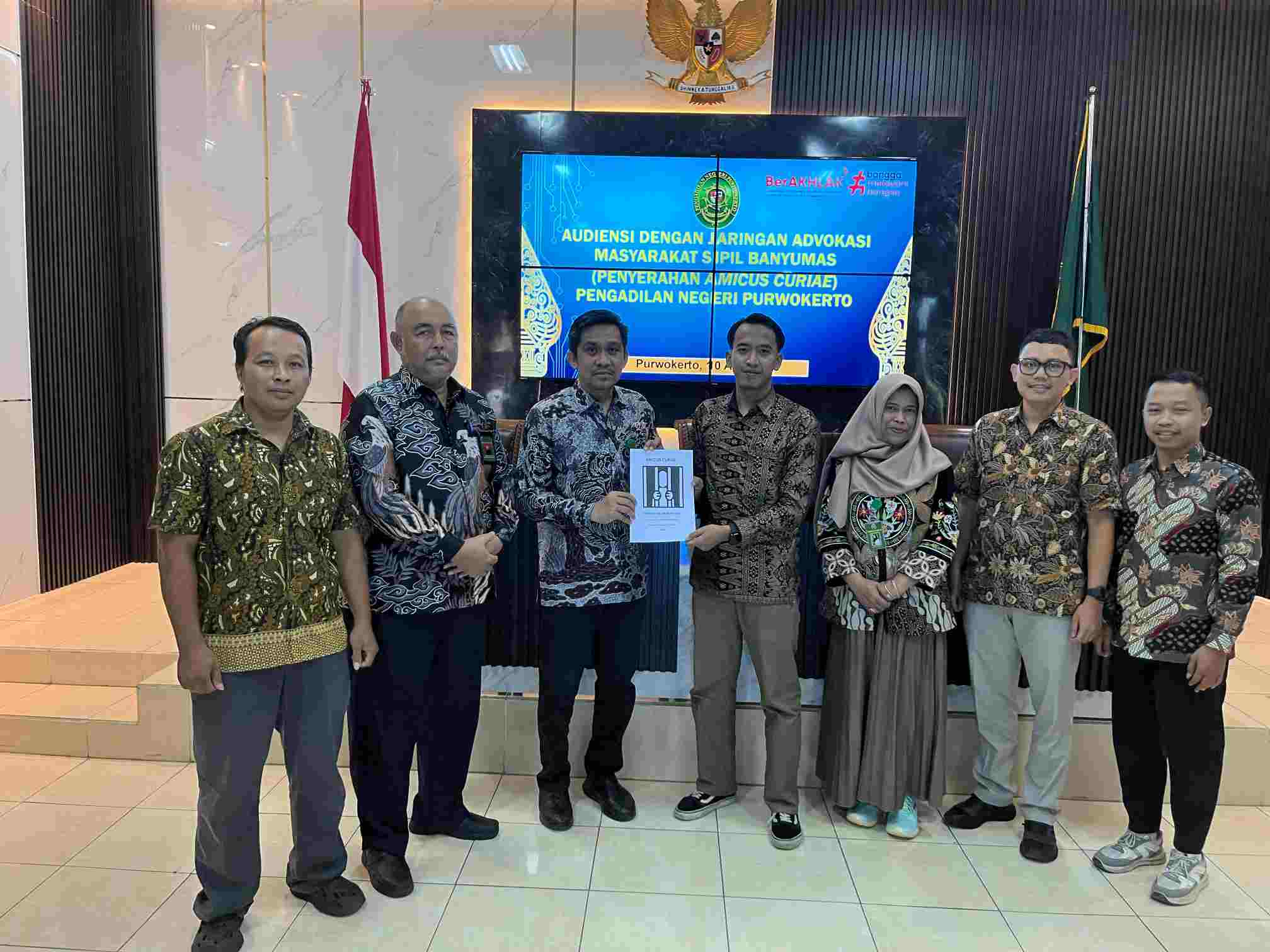 Jaringan Advokasi Masyarakat Sipil Banyumas Ajukan Amicus Curiae dalam Perkara Molotov Aksi Demo Agustus 2025