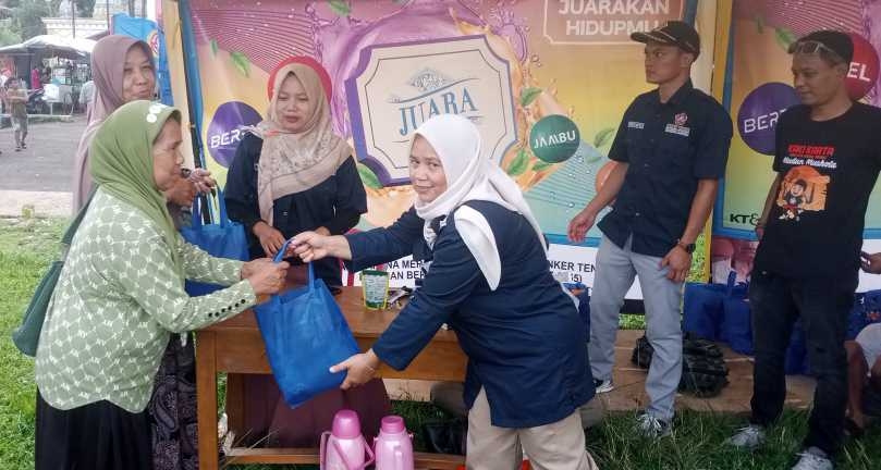 Peringati Hari Kartini, Karang Taruna Cilongok Gelar Baksos dan Pentas Seni Ebeg