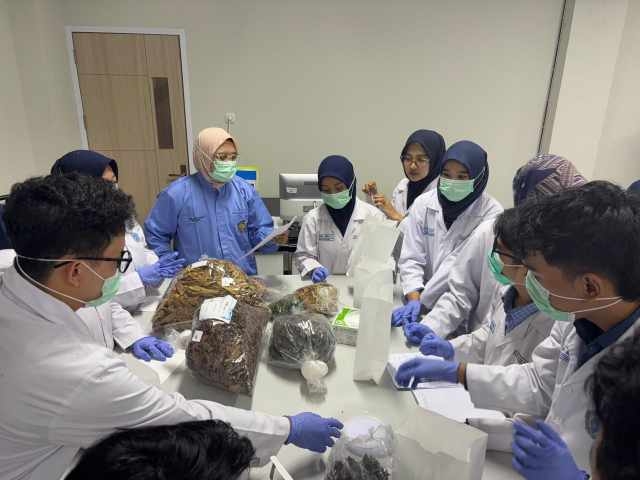 Mahasiswa FK UMP Praktik Langsung Pembuatan Jamu Saintifikasi di Laboratorium Herbal