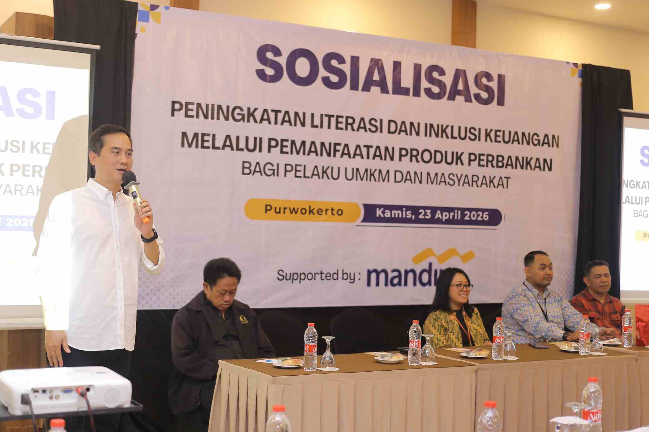 Gelar Sosialisasi Bersama Bank Mandiri, Adisatrya Ajak UMKM Banyumas Tingkatan Pemahaman Keuangan dan Jadi Nasabah Cerdas