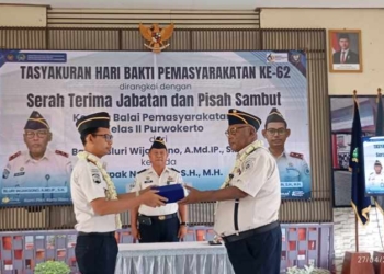 Nasirudin Resmi Pimpin Bapas Purwokerto, Soroti Tantangan KUHP Baru