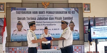 Nasirudin Resmi Pimpin Bapas Purwokerto, Soroti Tantangan KUHP Baru
