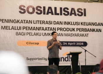 Bank Mandiri dan Anggota DPR RI Adisatrya Suryo Sulisto Ajak UMKM Cilacap Perkuat Literasi dan Inklusi Keuangan