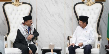 Menag Nasaruddin Terima Dubes Palestina: Hubungan Kita Melebihi Saudara