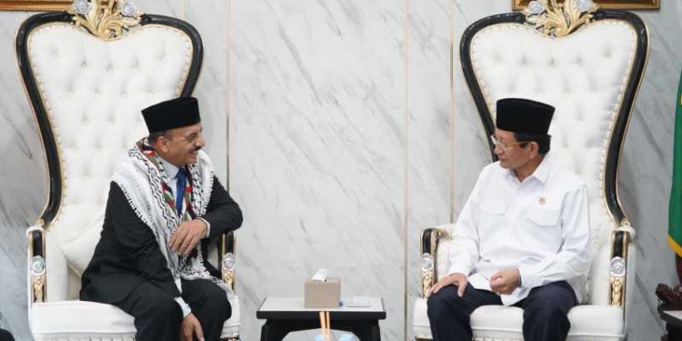 Menag Nasaruddin Terima Dubes Palestina: Hubungan Kita Melebihi Saudara