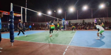 Tim Bertabur Bintang Tumbang, Sang Bima Tantang Sri Puspa di Final Bola Voli KSATRIA Cup 2026
