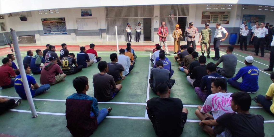 Tegas! Lapas Purwokerto Ikrar Bersih Narkoba, HP Ilegal, dan Penipuan, 2 Pegawai Nakal Sudah Dibuang ke Nusakambangan