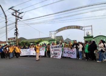 Aliansi Mahasiswa Banyumas Sambangi Polresta hingga Kodim, Suarakan 3 Tuntutan Reformasi