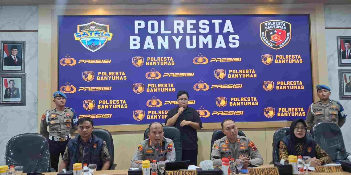 Kapolresta Banyumas Tegaskan Tak Ada Kriminalisasi: 5 Tersangka Kekerasan Seksual dan Pengeroyokan Resmi Ditahan