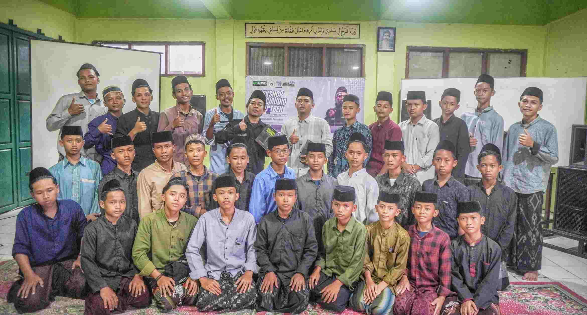 ABAP dan KSSP Nusantara Resmikan Sonus Mukhtar Academy, Perluas Gerakan Audio Mandiri Pesantren di Cilacap