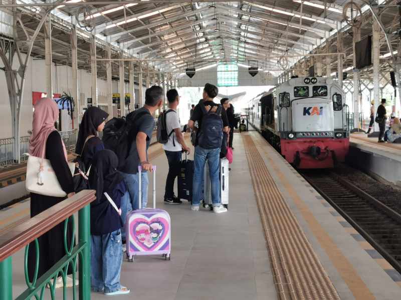 Libur Buruh 2026, Stasiun Purwokerto Kebanjiran 38 Ribu Penumpang KA