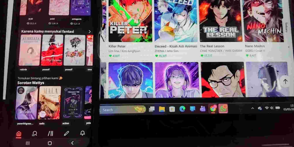 Tak Cuma Scroll Medsos: Novel & Komik Online Kini Jadi Andalan Baru Peningkat Minat Baca