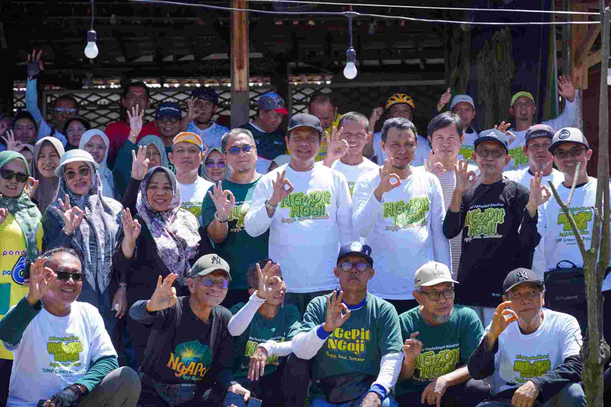 Ngepit Ngaji Edisi ke-13: Bersepeda Bareng Ustad Mintaraga dan Rektor UMP