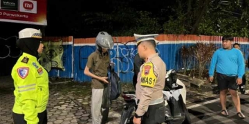 Satlantas Polresta Banyumas Tindak 26 Knalpot Brong, Balap Liar di Purwokerto Ditekan