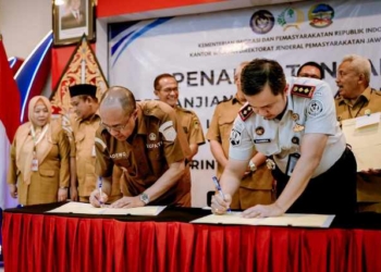 Sinergi Pemkab Banyumas dan Lapas Purwokerto, Bupati Dukung Pembinaan Warga Binaan Lewat MoU & Bansos
