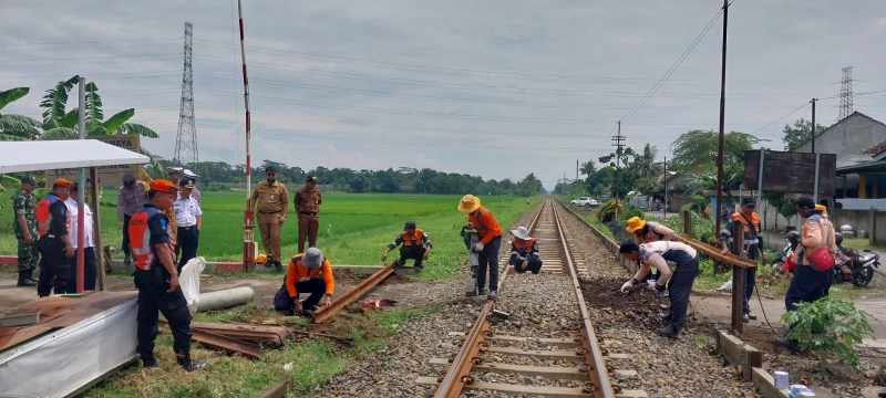 Demi Keselamatan Bersama, KAI Daop 5 Purwokerto Tutup 184 Perlintasan Liar