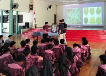 Gencar Cegah Narkoba, Polresta Banyumas Masuk ke SMA Negeri 1 Sokaraja