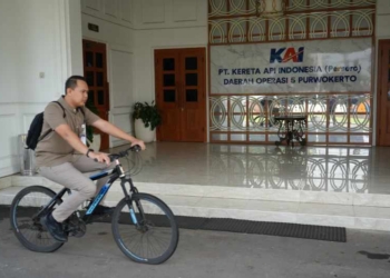 Naik Motor ke Kantor Dilarang Setiap Kamis, KAI Daop 5 Purwokerto Terapkan Green Movement