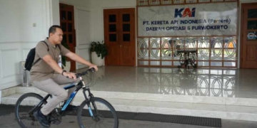 Naik Motor ke Kantor Dilarang Setiap Kamis, KAI Daop 5 Purwokerto Terapkan Green Movement