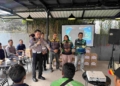 Satlantas Banyumas “Menyapa” Komunitas Ojol, Tekankan Keselamatan Bersama di Jalan