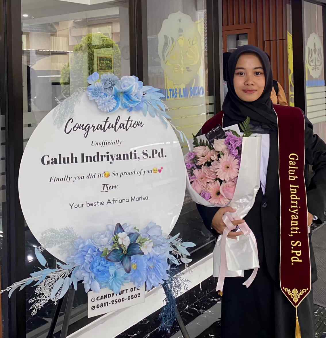 Rintis Usaha Buket Sejak SMK, Mahasiswi Unsoed Ini Kini Raup Omzet Rp10 Juta per Bulan