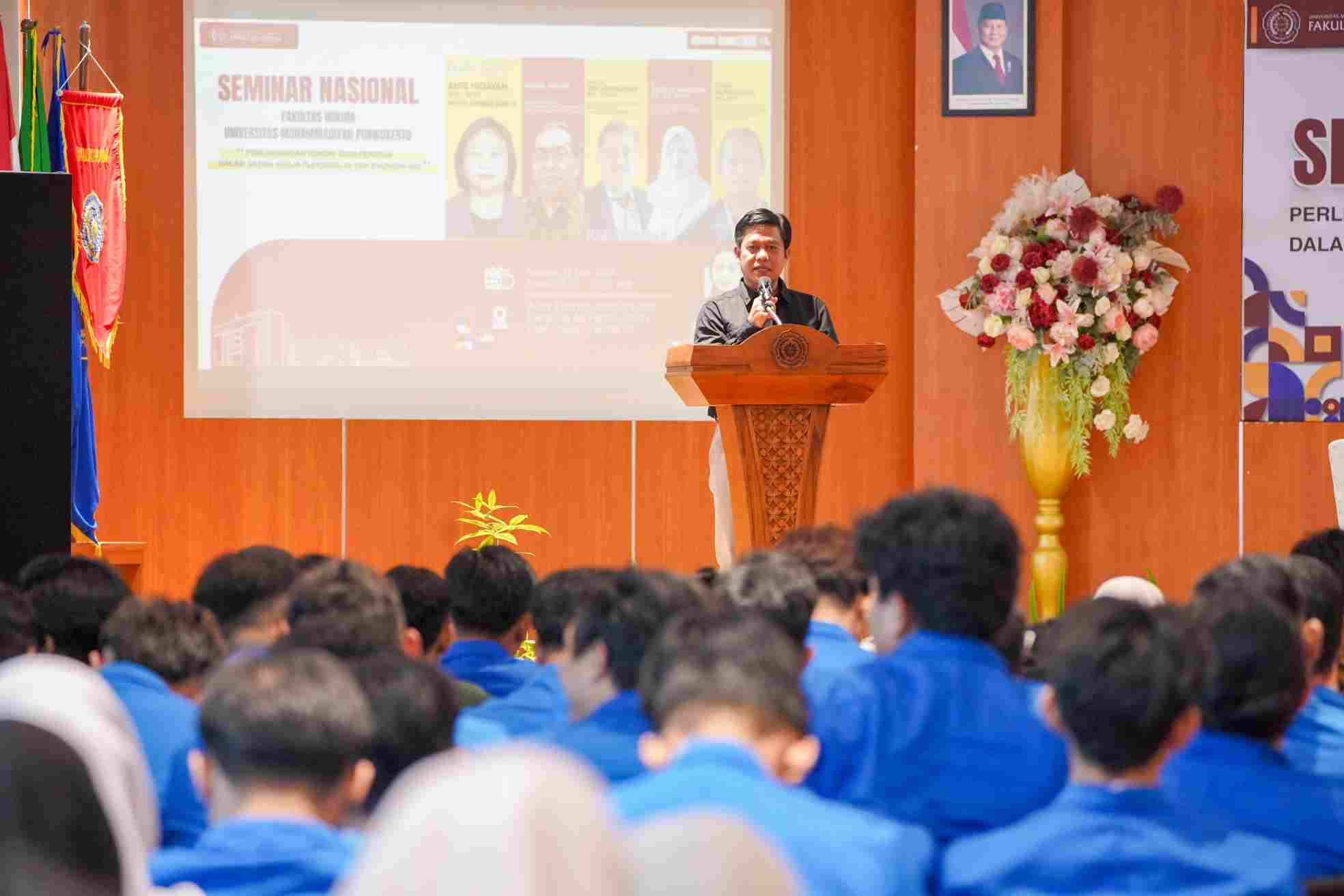 Kerja Fleksibel tapi Minim Jaminan? FH UMP Gelar Seminar Nasional Bahas Celah Hukum Ekonomi Gig