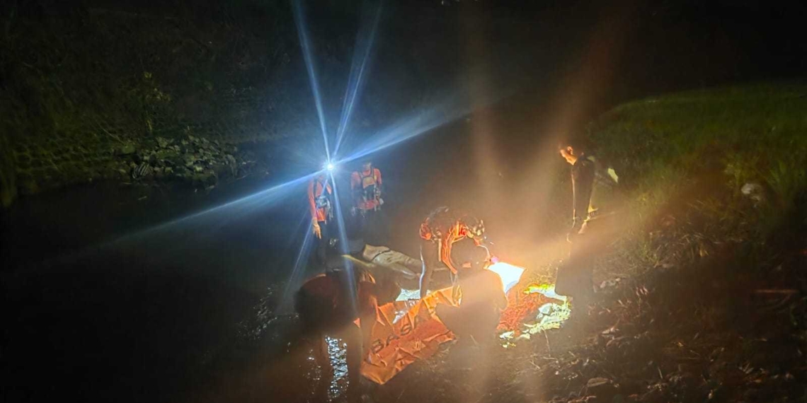 Kecelakaan di Jembatan Karanganyar, Pemuda 22 Tahun Tenggelam di Sungai