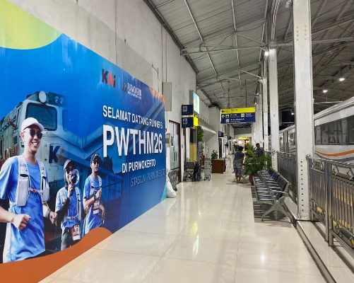 Purwokerto Half Marathon Digelar Besok, KAI Imbau Penumpang Datang Lebih Awal ke Stasiun