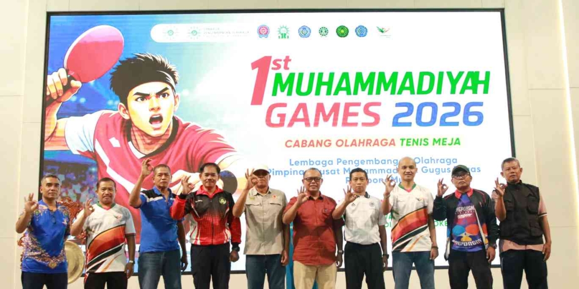 Jadi Tuan Rumah Muhammadiyah Games 2026, UMP Beri Beasiswa bagi Atlet Tenis Meja Berprestasi