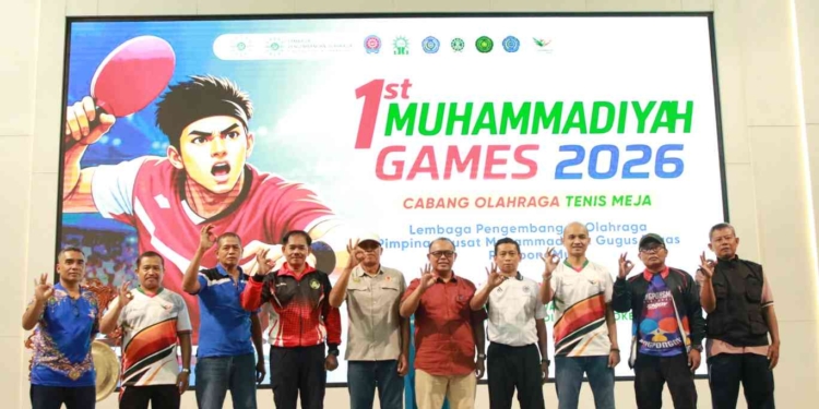 Jadi Tuan Rumah Muhammadiyah Games 2026, UMP Beri Beasiswa bagi Atlet Tenis Meja Berprestasi