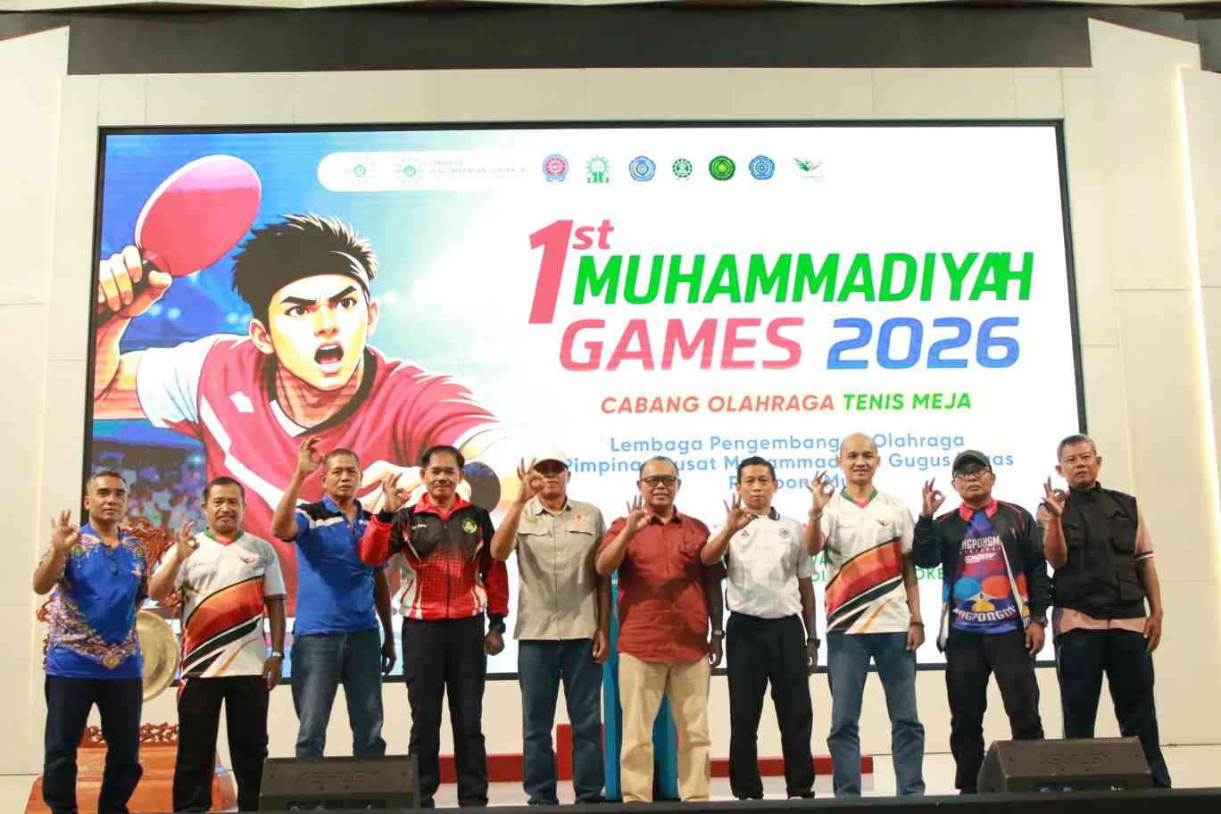 Jadi Tuan Rumah Muhammadiyah Games 2026, UMP Beri Beasiswa bagi Atlet Tenis Meja Berprestasi