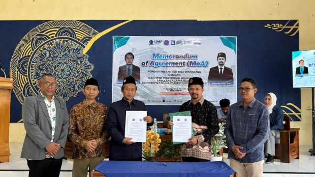 UMP Gandeng Pesantren di Banjarnegara, Hadirkan Mahasiswa Palestina-Sudan untuk Internasionalisasi Pendidikan Islam