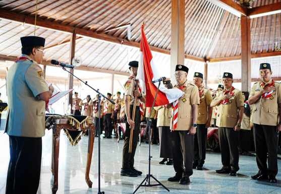 Dilantik Jadi Ketua Mabicab, Sadewo Siapkan Pramuka Banyumas Pecahkan Rekor MURI