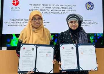 Fakultas Farmasi UMP dan BRIN Jalin Kolaborasi Riset Kanker Payudara