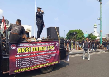 Demo Ojol Purwokerto Hari Ini: Desak UU Transportasi Online dan Hapus Opsen Pajak