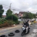 Jembatan di Jalan Baturraden Barat Ambrol, Roda Empat Dilarang Melintas