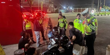 Patroli Malam di Purwokerto, Polresta Banyumas Bekuk 4 Pelanggar di Jalan Gatot Subroto hingga Soedirman
