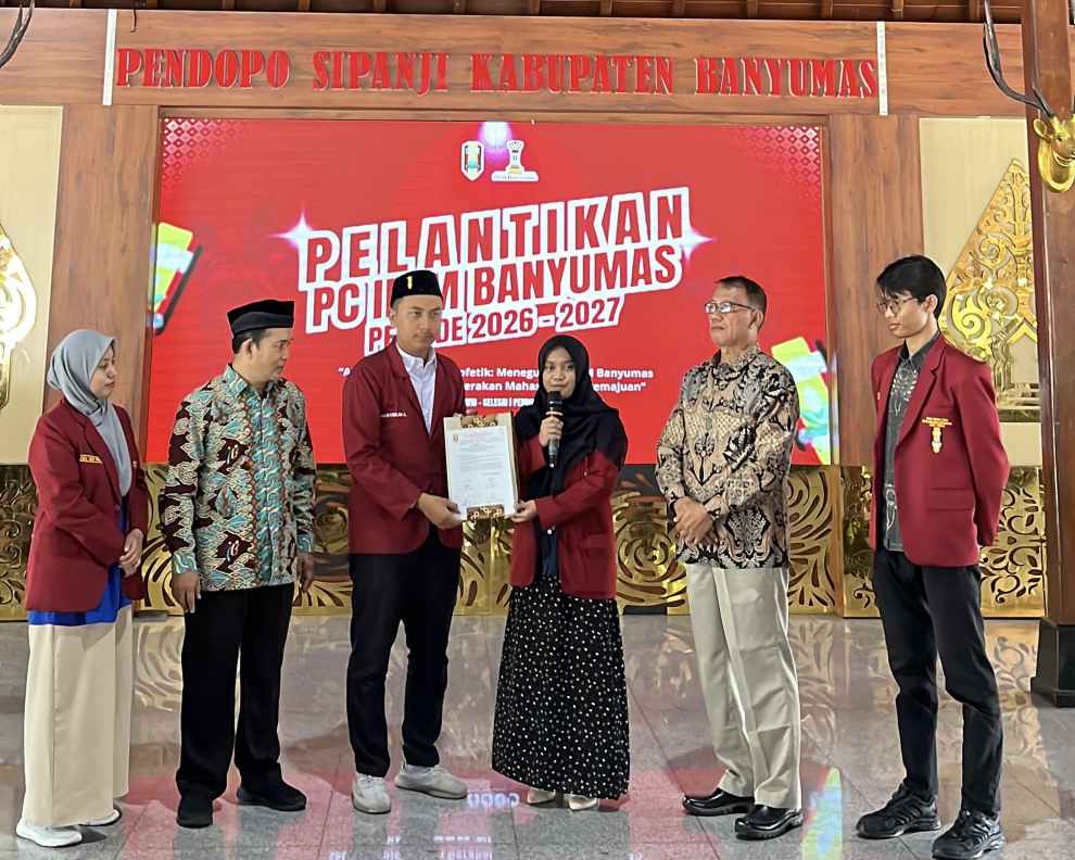 PC IMM Banyumas Resmi Dilantik, Didorong Terus Tumbuh dan Menumbuhkan Kader Berkualitas