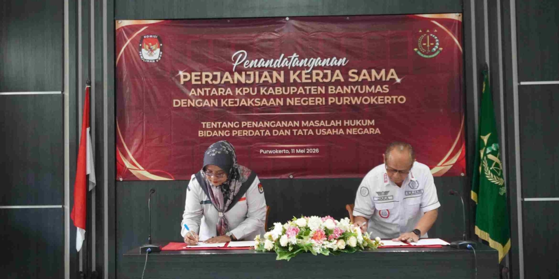 KPU Banyumas dan Kejari Purwokerto Jalin Kerja Sama Hukum, Siap Sinergi Tangani Perkara Perdata dan TU Negara