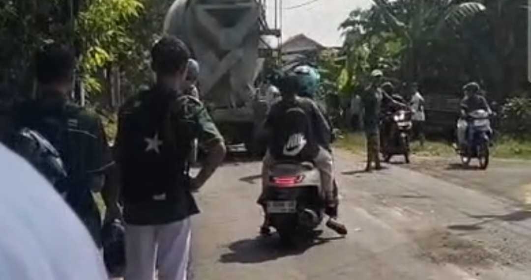 Kecelakaan Beruntun di Jatilawang, Seorang Guru Meninggal Usai Terlindas Truk Molen