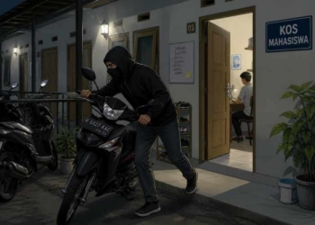 Mahasiswi Kehilangan Motor di Teras Kost, Pelaku Ditangkap Polresta Banyumas