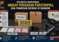 Satresnarkoba Polresta Banyumas Ungkap Peredaran Psikotropika, Dua Pengedar Diciduk di Wangon