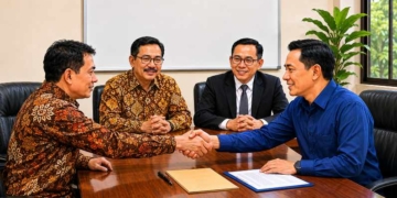 Mediasi di Klinik Hukum Peradi SAI, Samsudin Tirta dan Kontraktor Sepakat Damai Tanpa Pidana