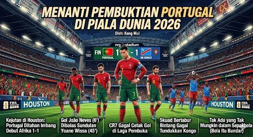 Menanti Pembuktian Portugal di Piala Dunia 2026