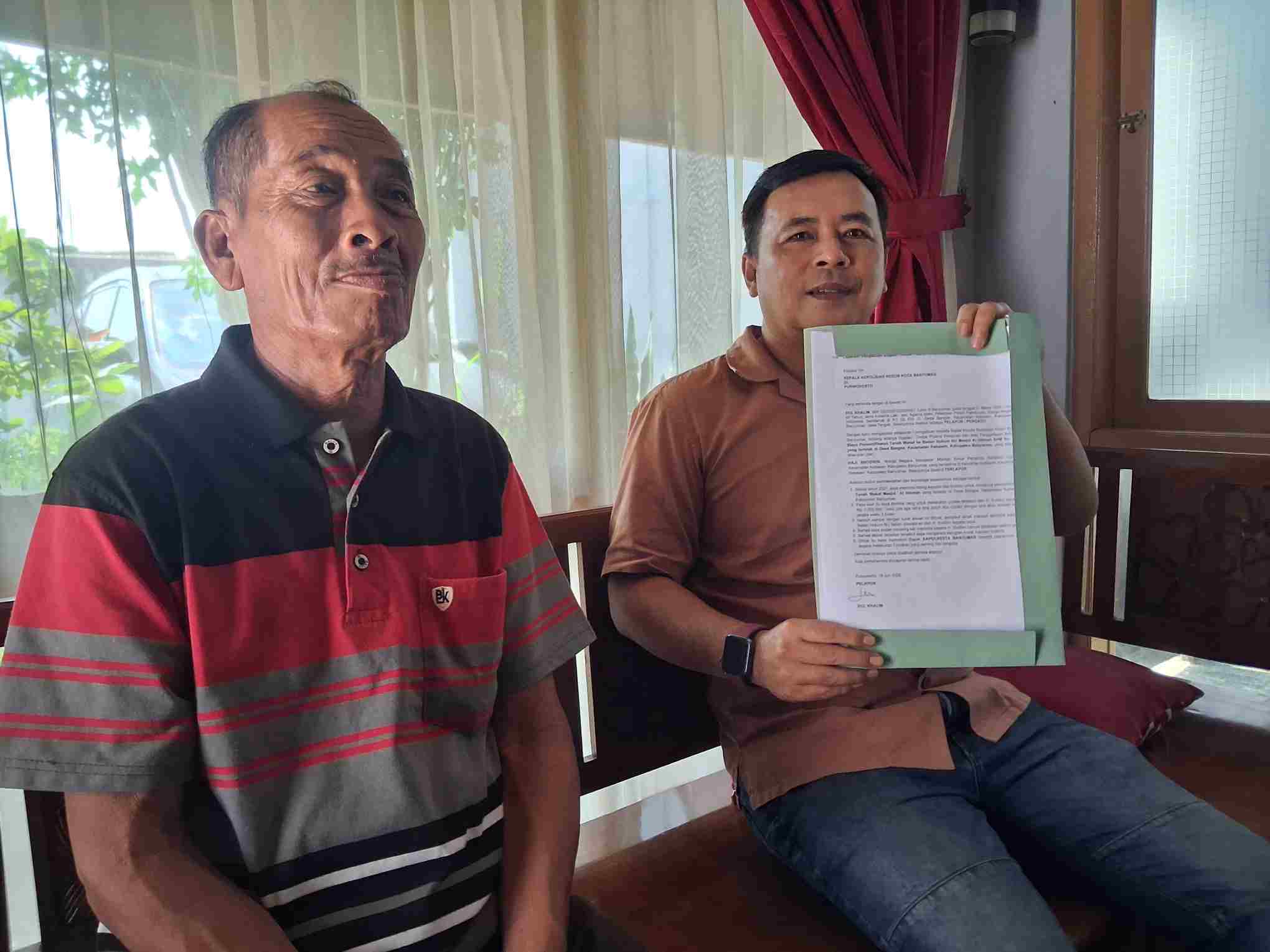 Petani asal Kebasen Lapor Polisi soal Dugaan Penipuan Wakaf Masjid