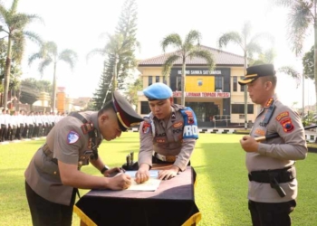 Sertijab Tiga Kapolsek di Banyumas, Kapolresta Tekankan Profesionalisme dan Pelayanan Publik