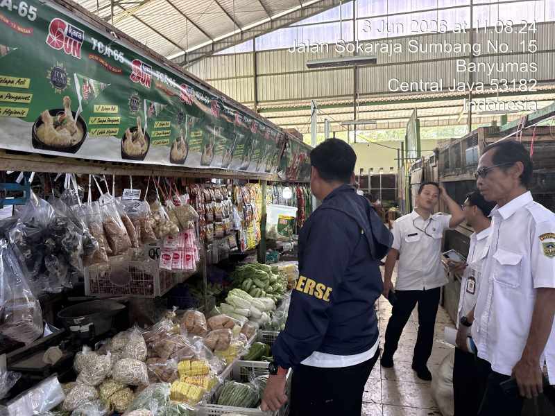 Polresta Banyumas Pastikan Stok Minyakita Aman, Lakukan Pengecekan Pasar & Gudang