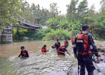 Pria Tenggelam di Sungai Jeruklegi Ditemukan Meninggal Dunia