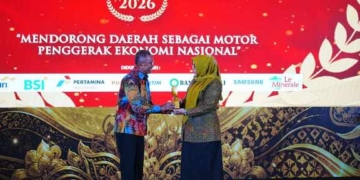 Bupati Banyumas Raih Penghargaan Nasional Pelopor Ketahanan Pangan Berbasis Pertanian