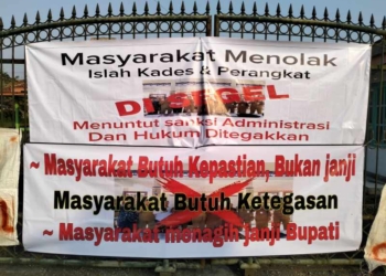 Balai Desa Klapagading Kulon Sempat Disegel Warga, Pemkab Banyumas Telusuri Dalang di Balik Spanduk Penolakan Perdamaian